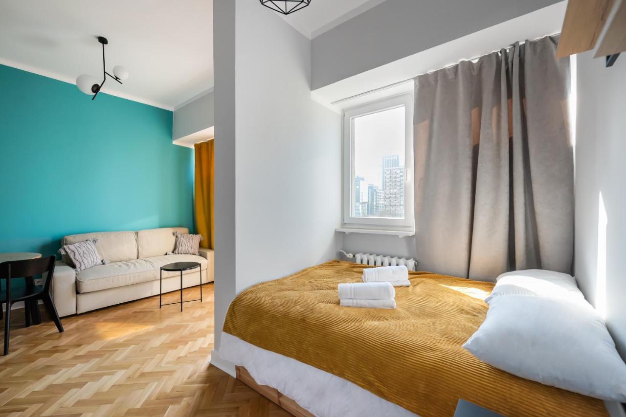 Grzybowska Sundown City Centre Apartment Warschau Exterior foto